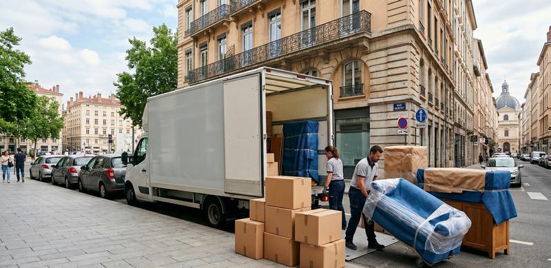 Déménagement dans le centre de Nice